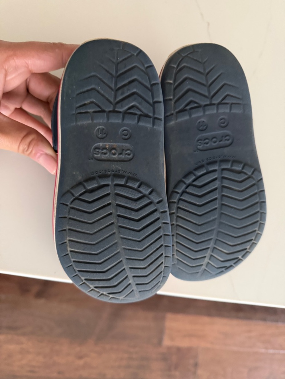 CROCS Kids Navy Blue Clog Sandals with Paw Patrol Charms - Picture 5 of 6